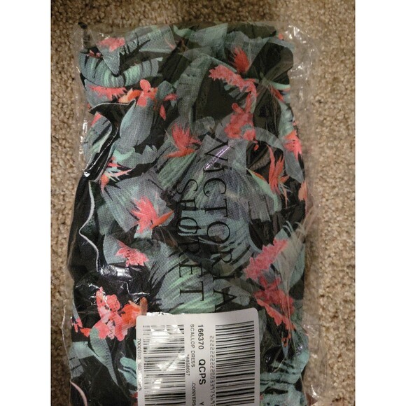 Victorias Secret swimsuit dress tropical S scallop - Picture 4 of 4